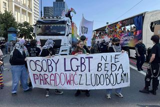 Parada Równości w Warszawie zablokowana. Szokujące sceny!